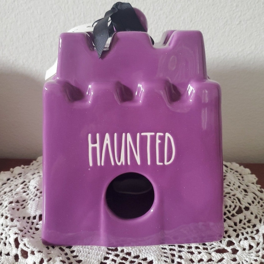 Haunted Rae Dunn Birdhouse